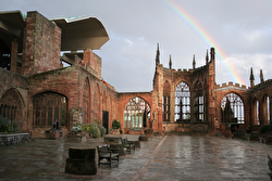 Ruins of Coventry cathedral